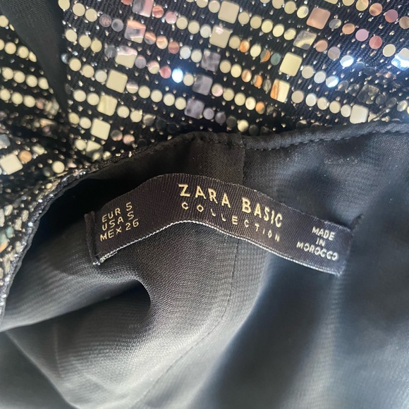 Zara Silver Halter Top - Picture 4 of 4